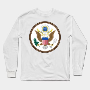 USA America Seal Coat of Arms Long Sleeve T-Shirt